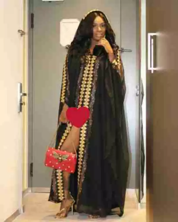 Annie Idibia Steps Out In Style. Check Out Her Outfit